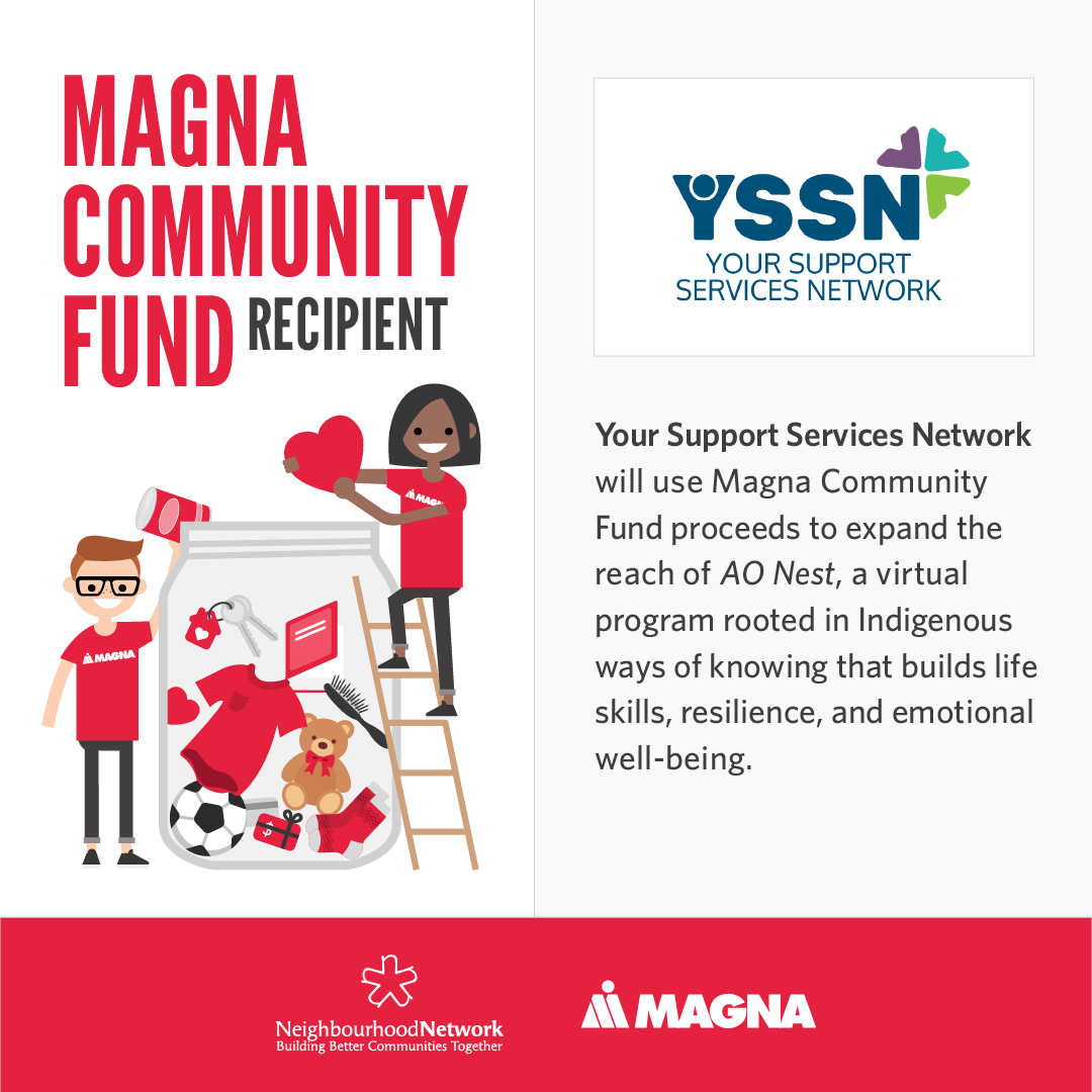 YSSN 2025 Magna Community Fund recipient